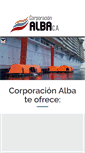 Mobile Screenshot of corporacionalba.com